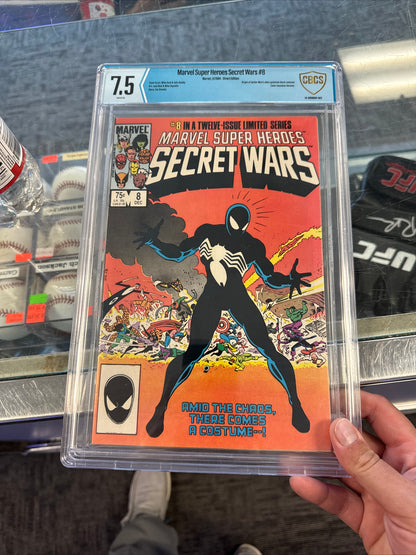 Secret wars #8 graded 7.5